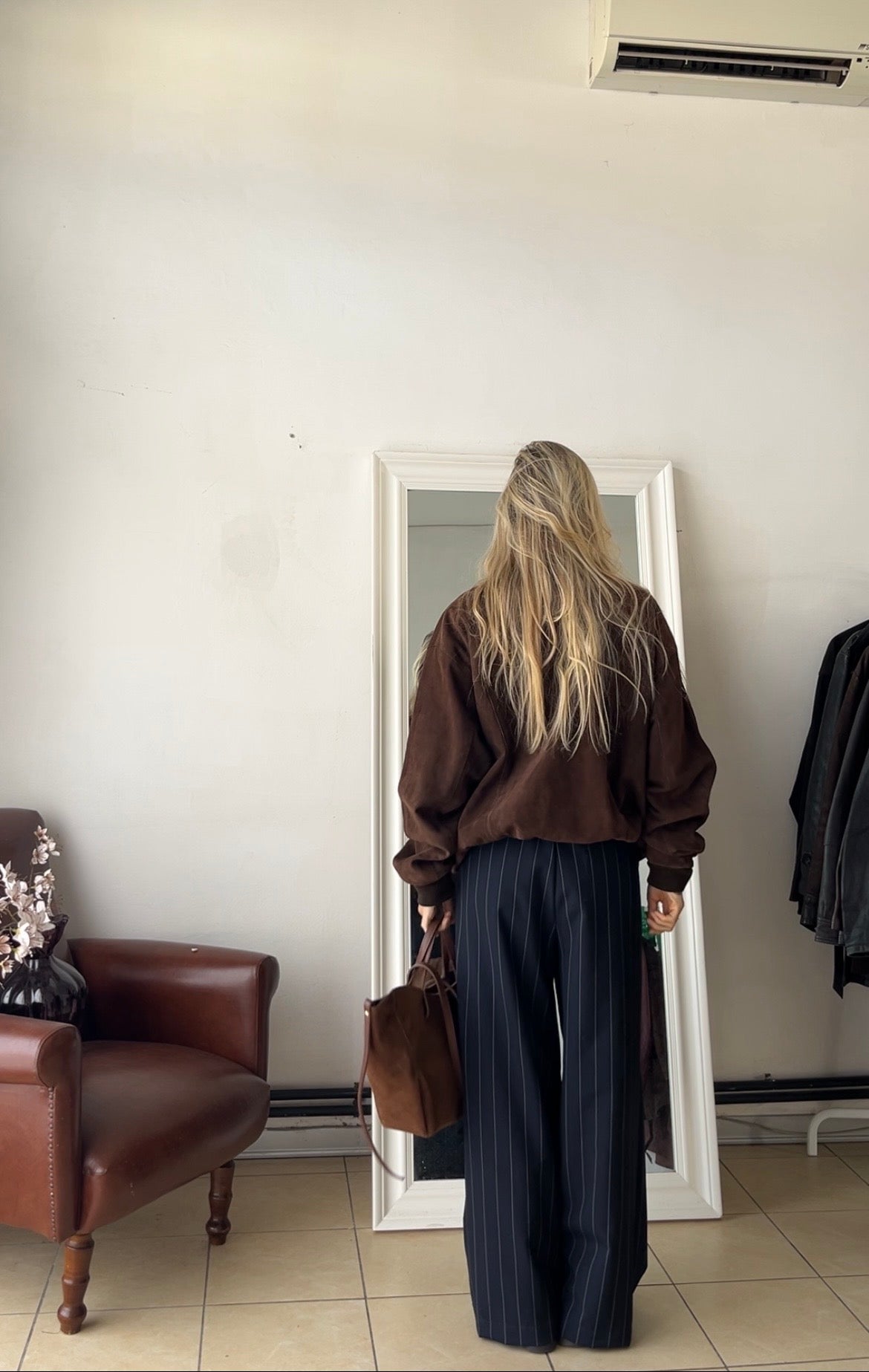 Giacca bomber 100% vera pelle made in italy
