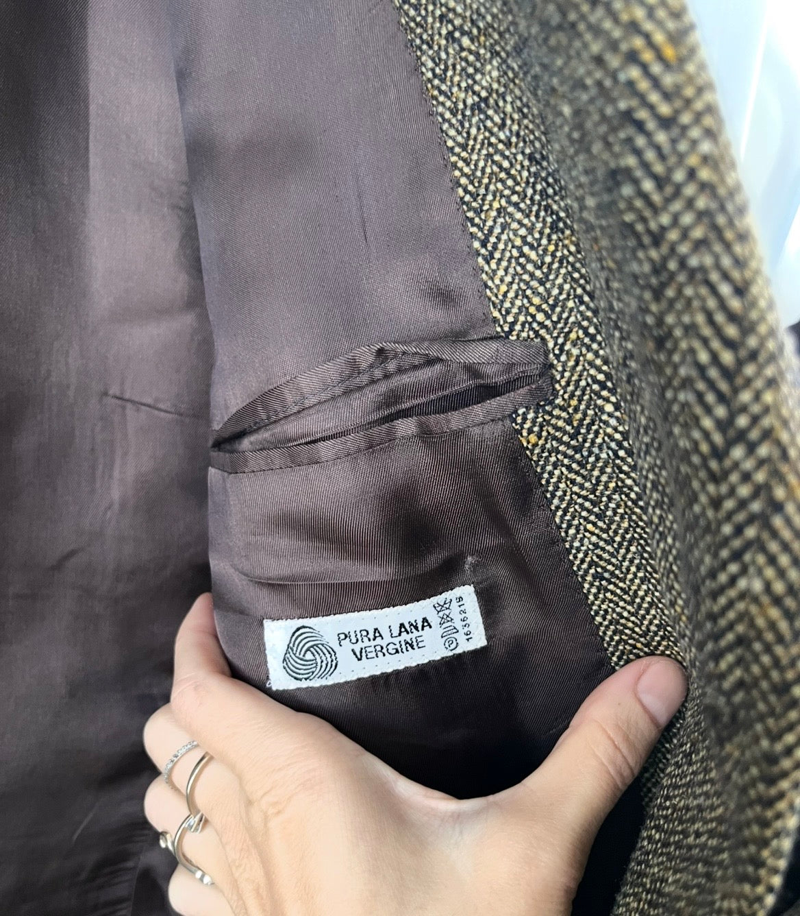 Blazer 100% lana oversize