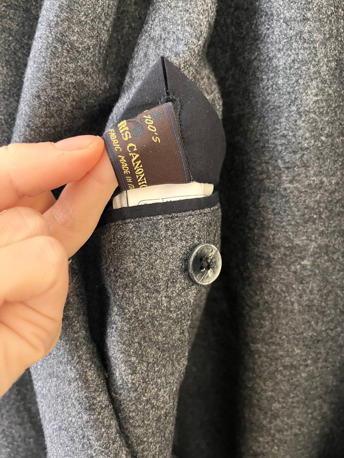 Blazer 100% lana oversize Vitale Barberis canonico