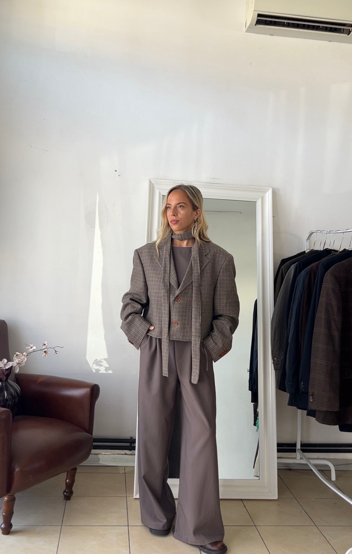 Blazer 100% lana oversize