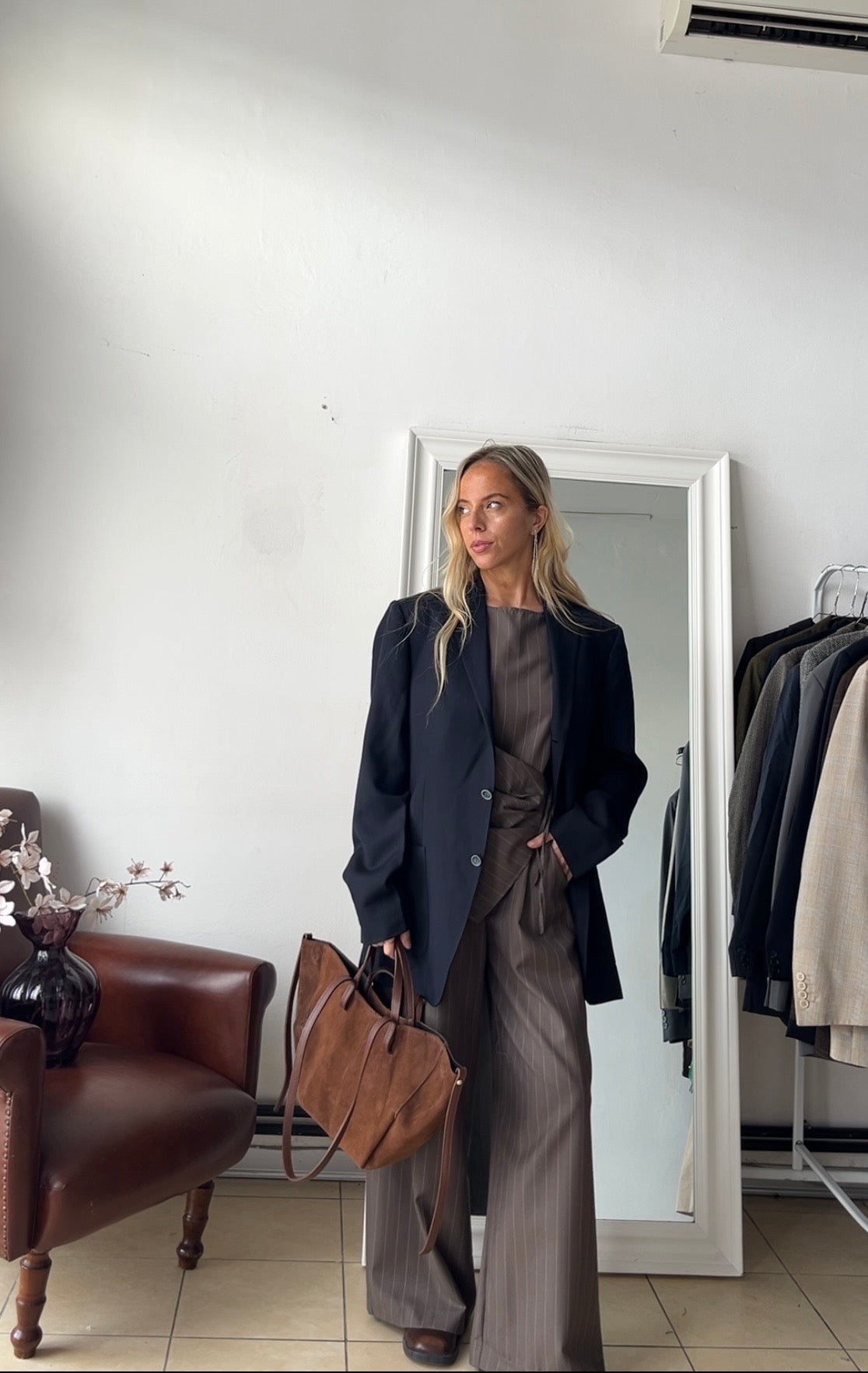 Blazer Cerruti 100% lana blu scuro