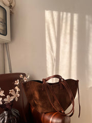 Borsa 100% suede simil Polène Paris