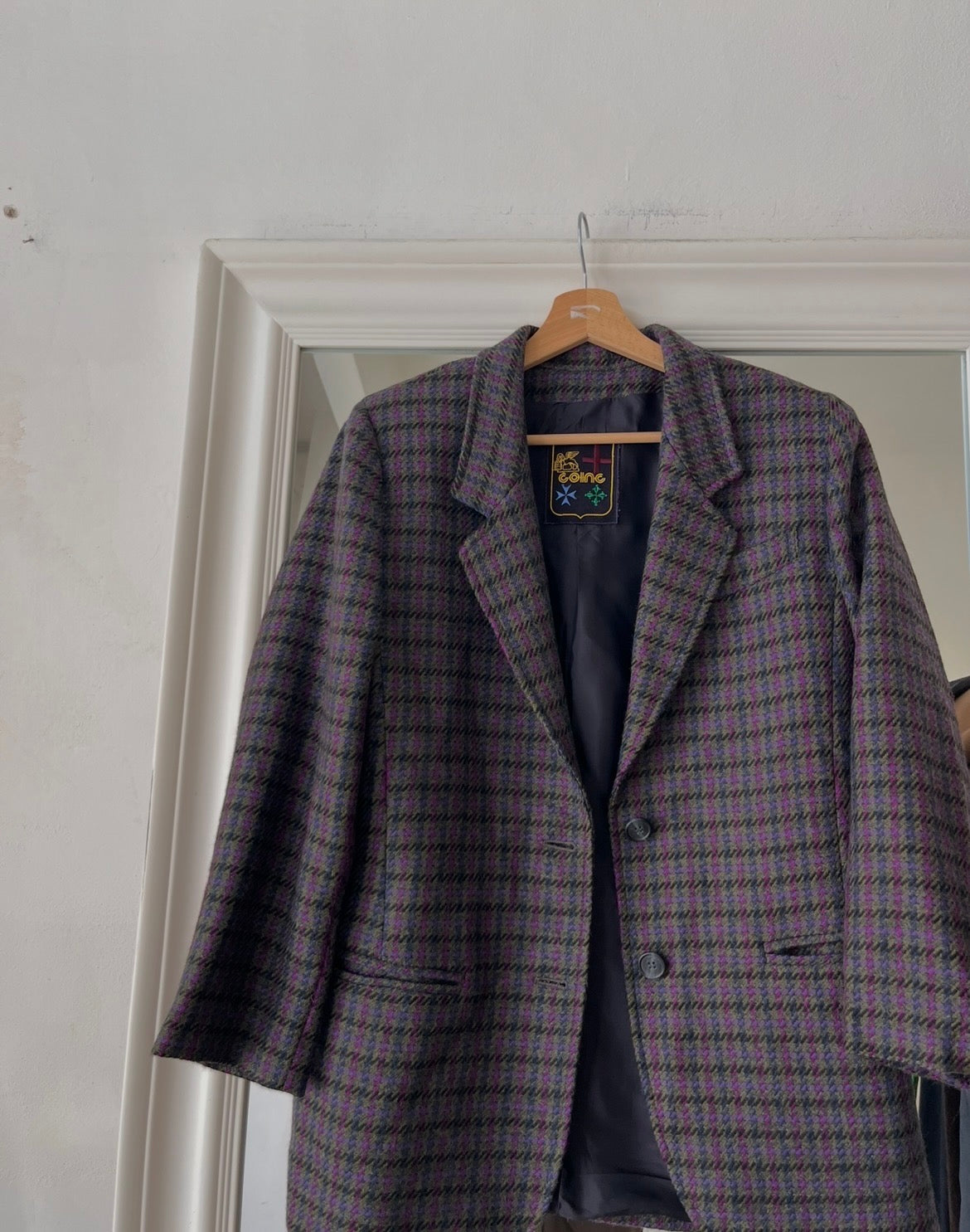 Blazer 100% lana slim fit