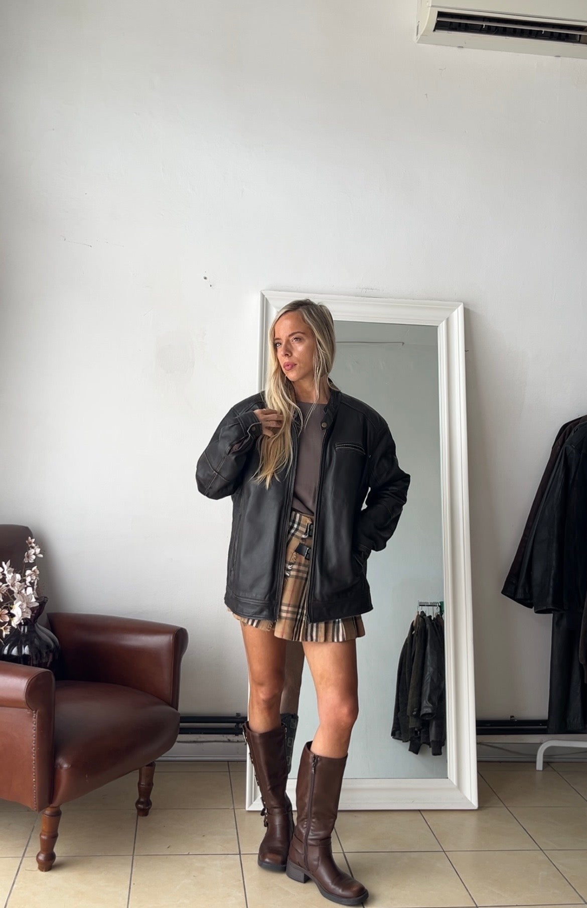 Giacca 100% vera pelle