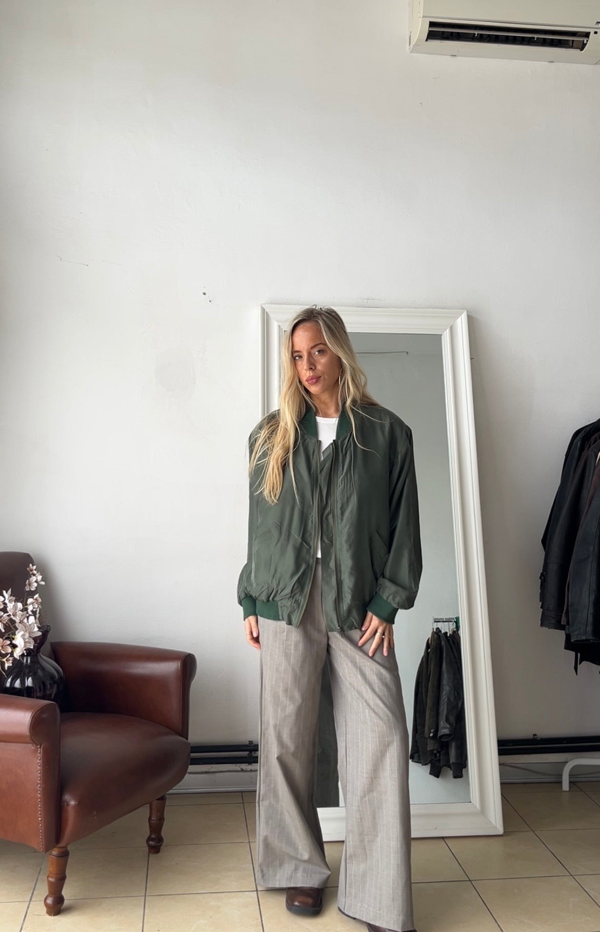 Bomber 100% pura seta made in Italy