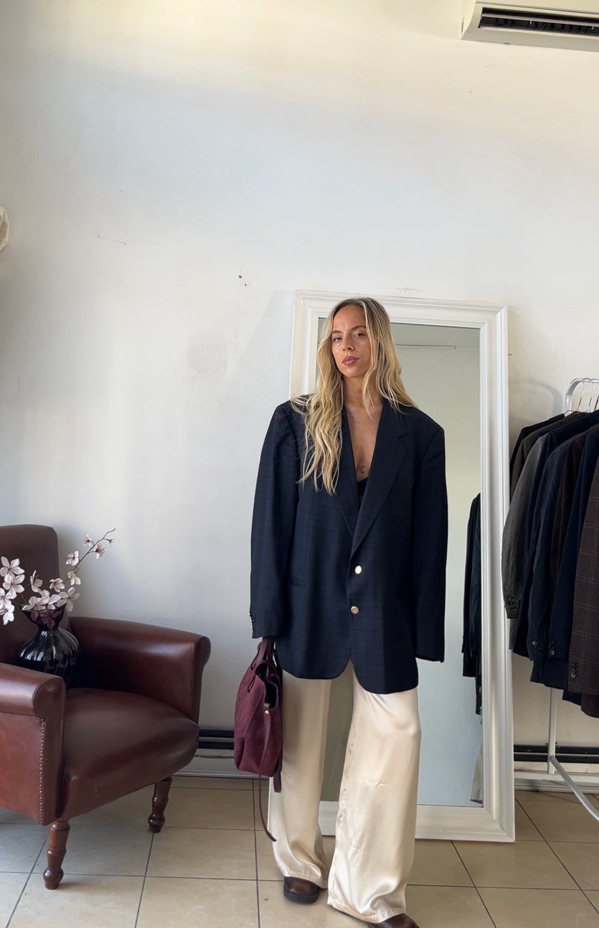 Blazer 100% lana oversize