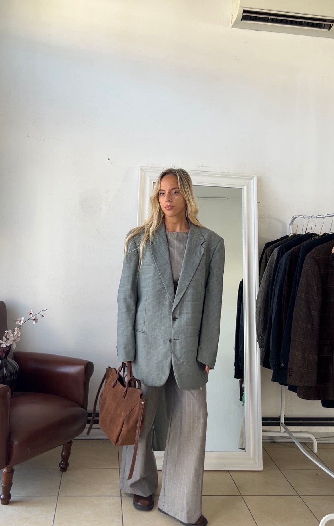 Blazer 100% lana oversize