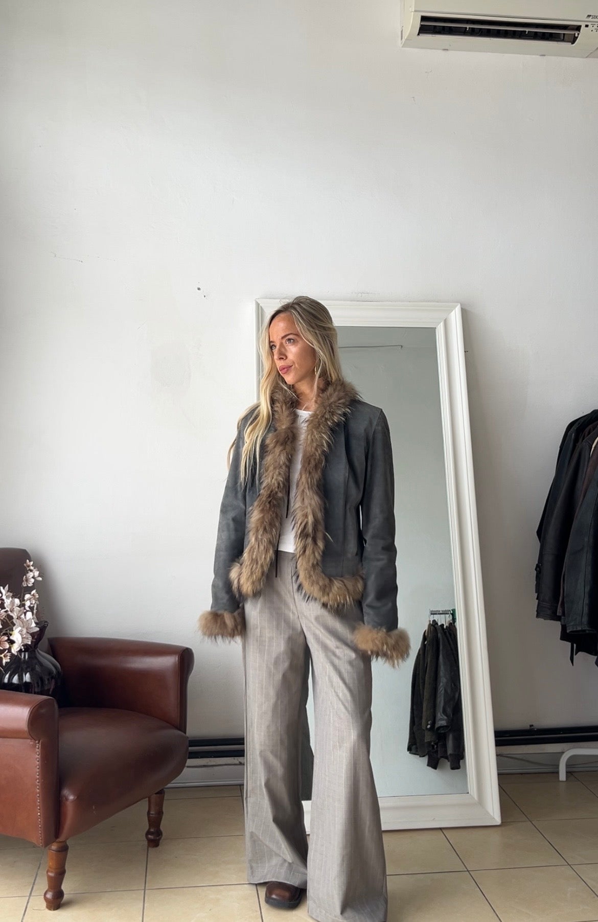Giacca 100% vera pelle made in italy