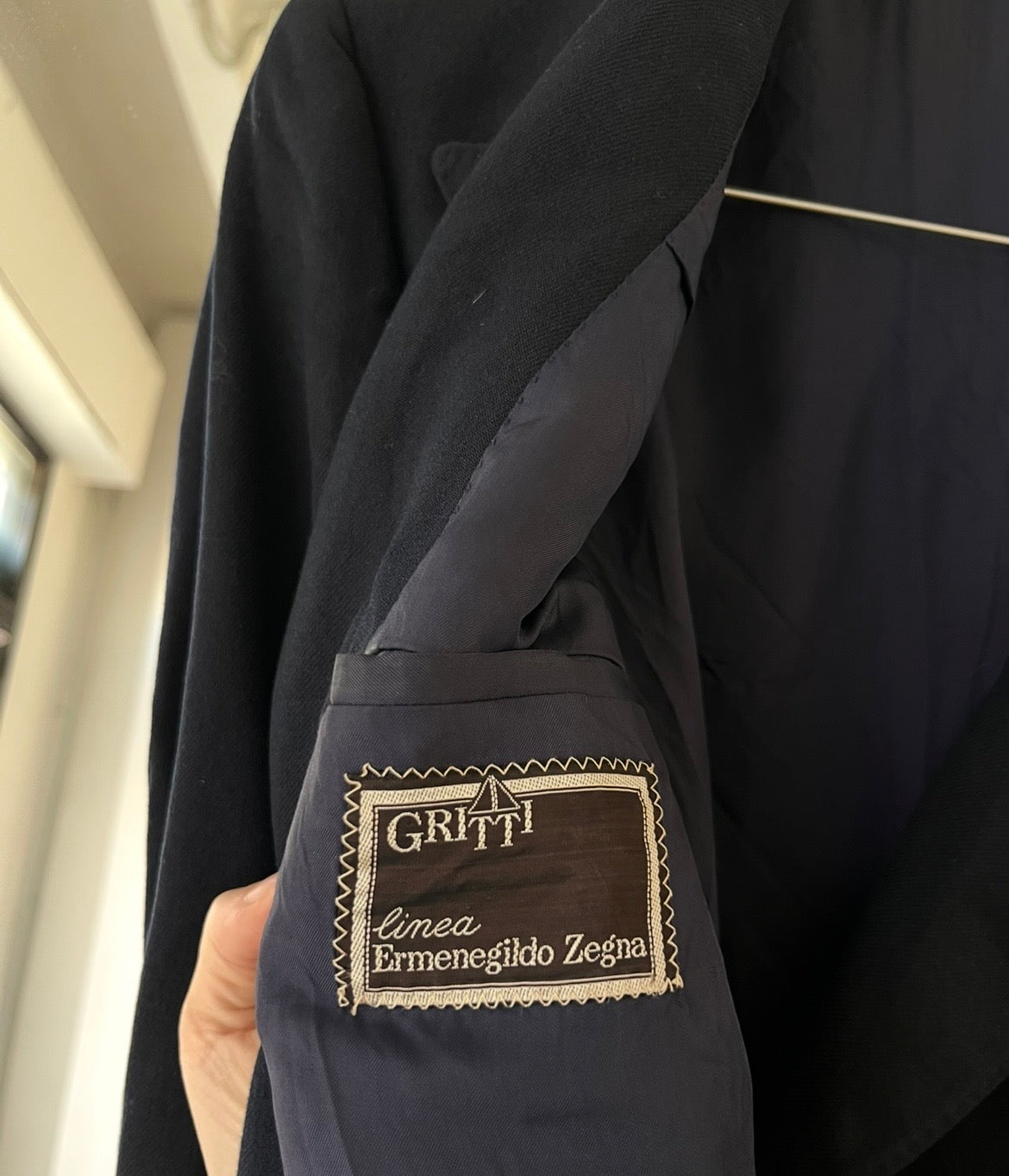 Blazer Ermenegildo Zegna 100% lana slim
