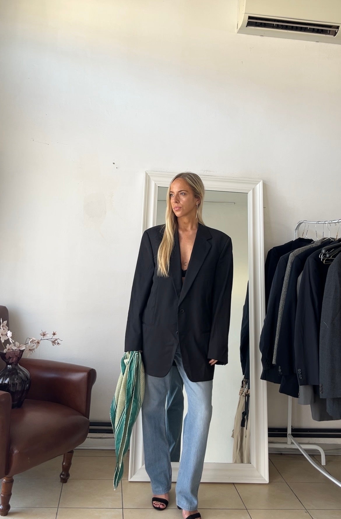 Blazer 100% lana oversize