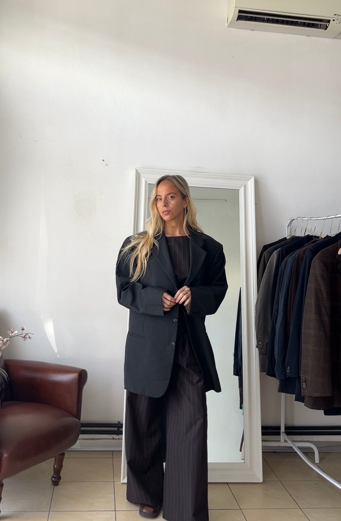 Blazer Biagiotti 100% lana oversize