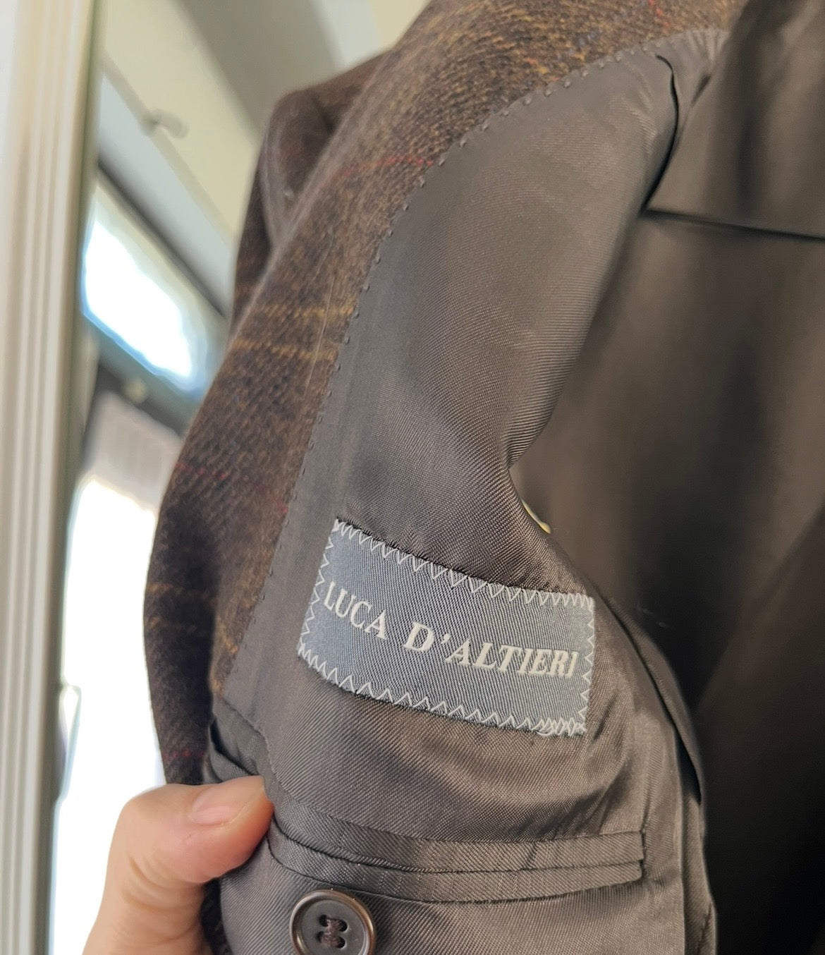 Blazer Luca d’altieri 100% lana oversize
