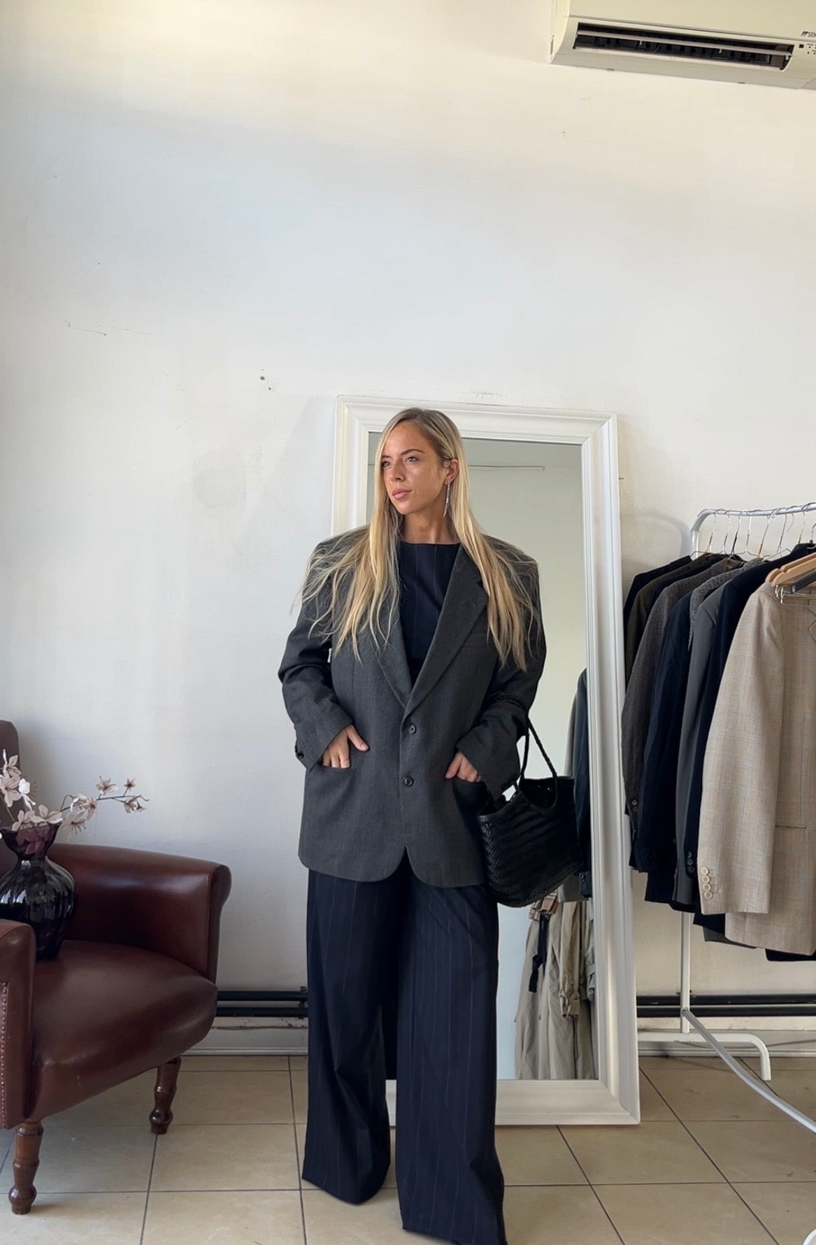 Blazer Loro piana 100% lana oversize