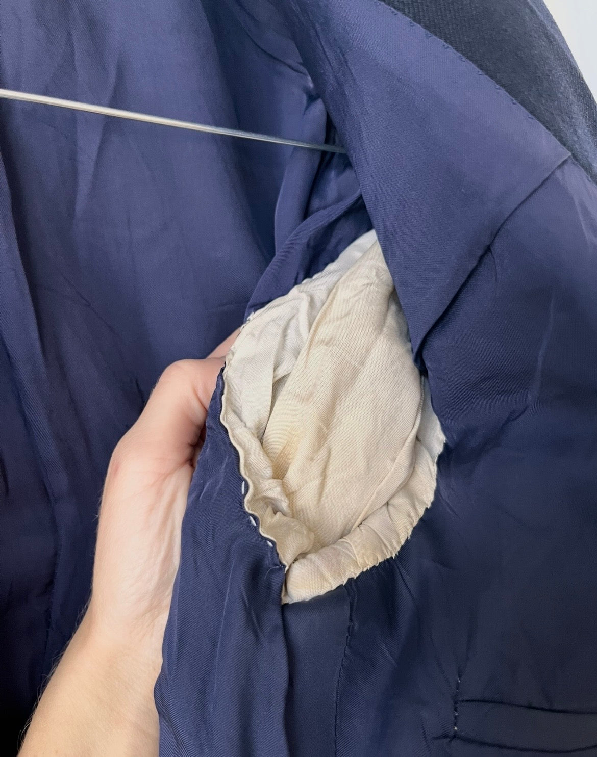 Blazer Ermenegildo Zegna 100% lana slim