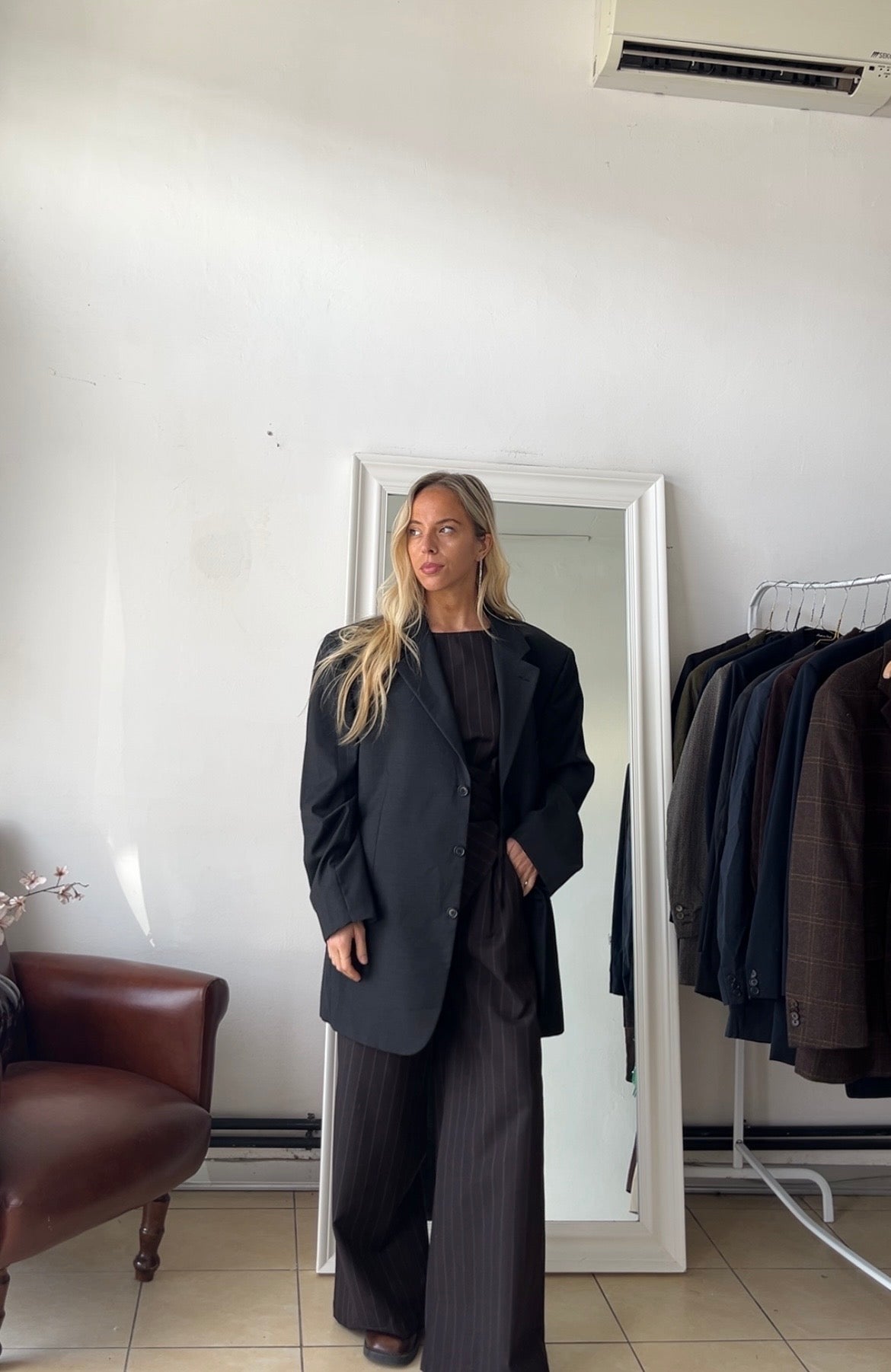 Blazer Biagiotti 100% lana oversize