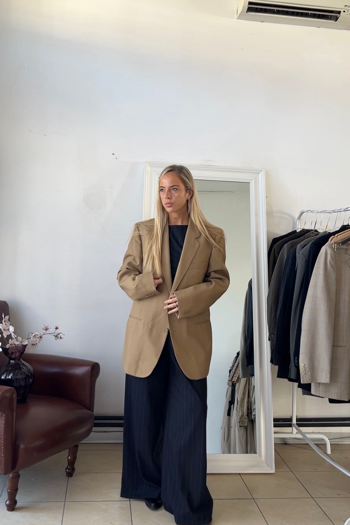 Blazer 100% lana slim
