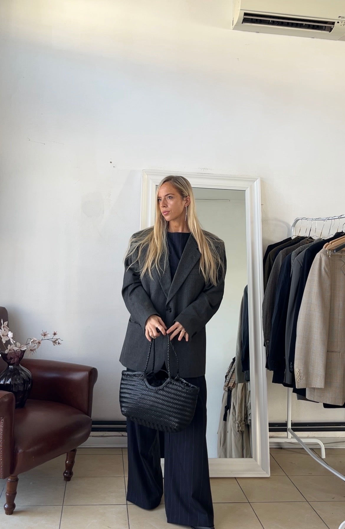 Blazer Loro piana 100% lana oversize