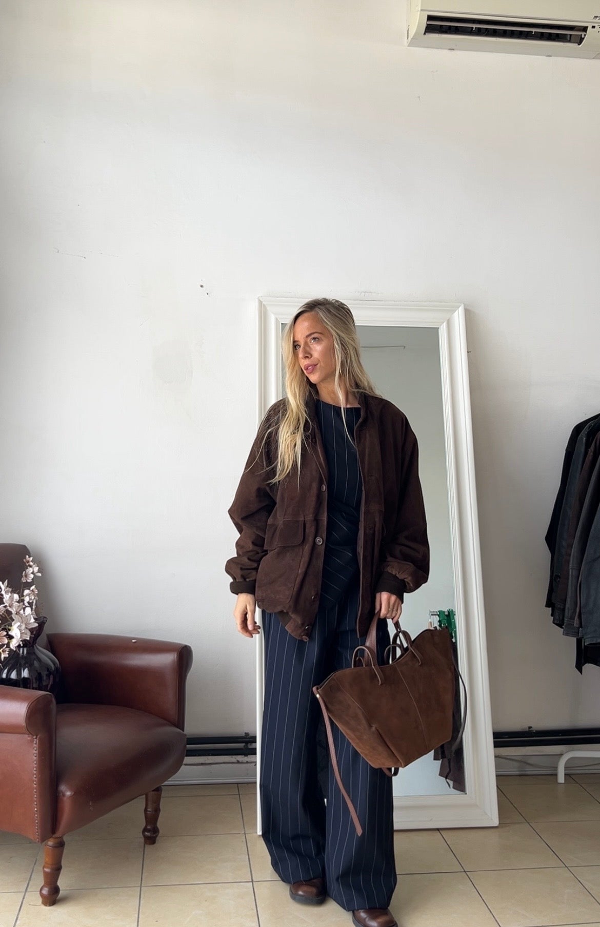 Giacca bomber 100% vera pelle made in italy