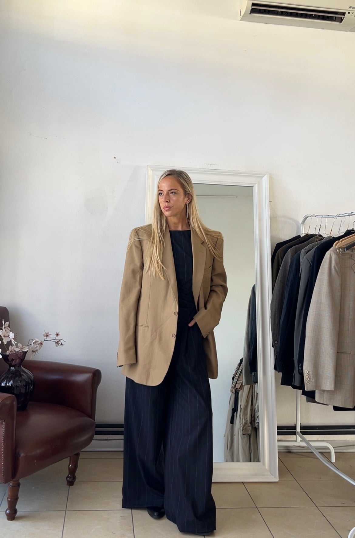 Blazer 100% lana slim