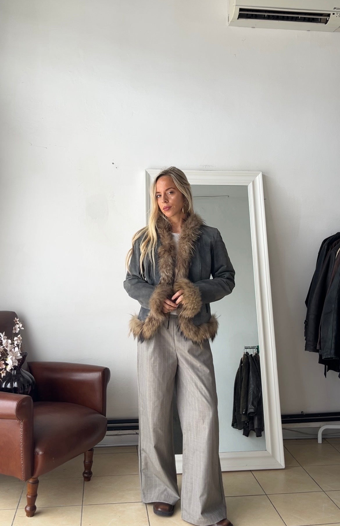 Giacca 100% vera pelle made in italy