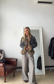 Giacca 100% vera pelle made in italy