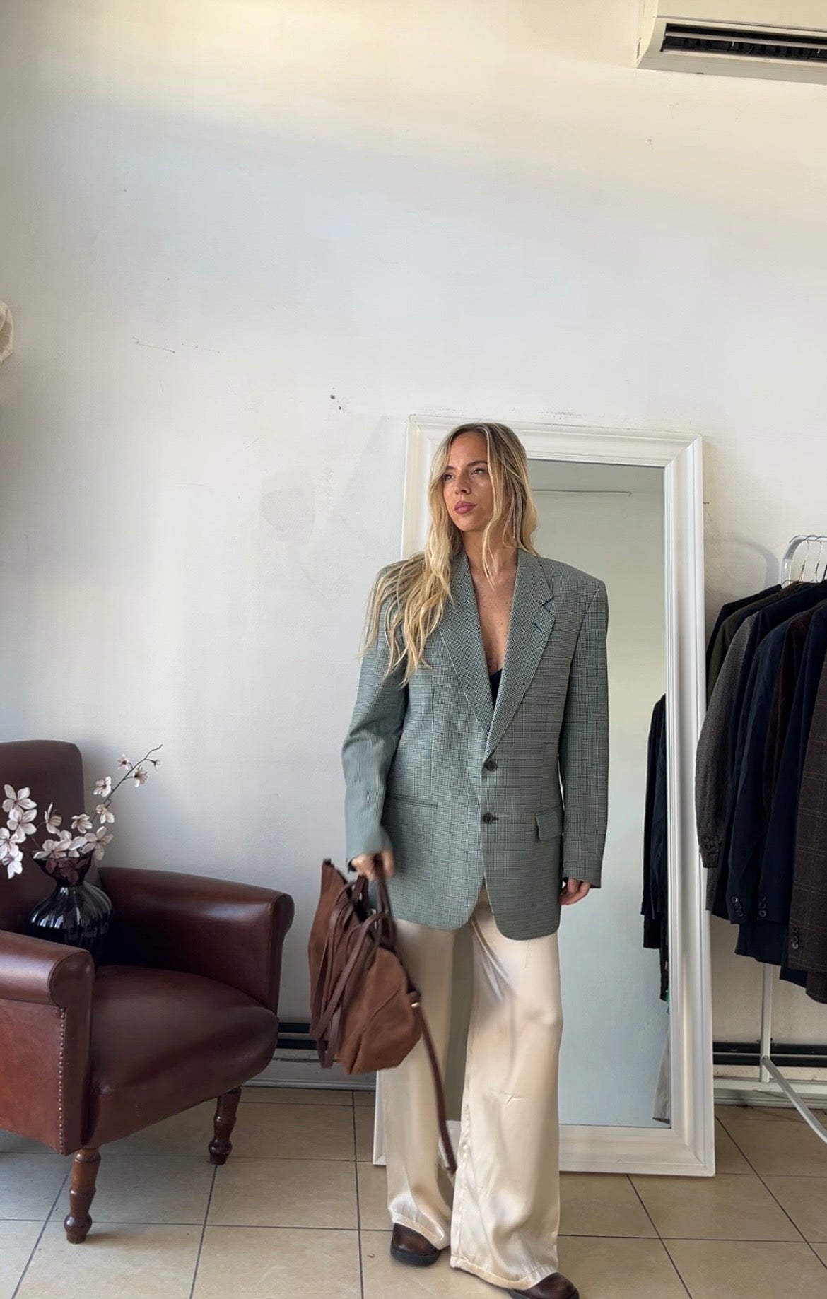 Blazer 100% lana oversize