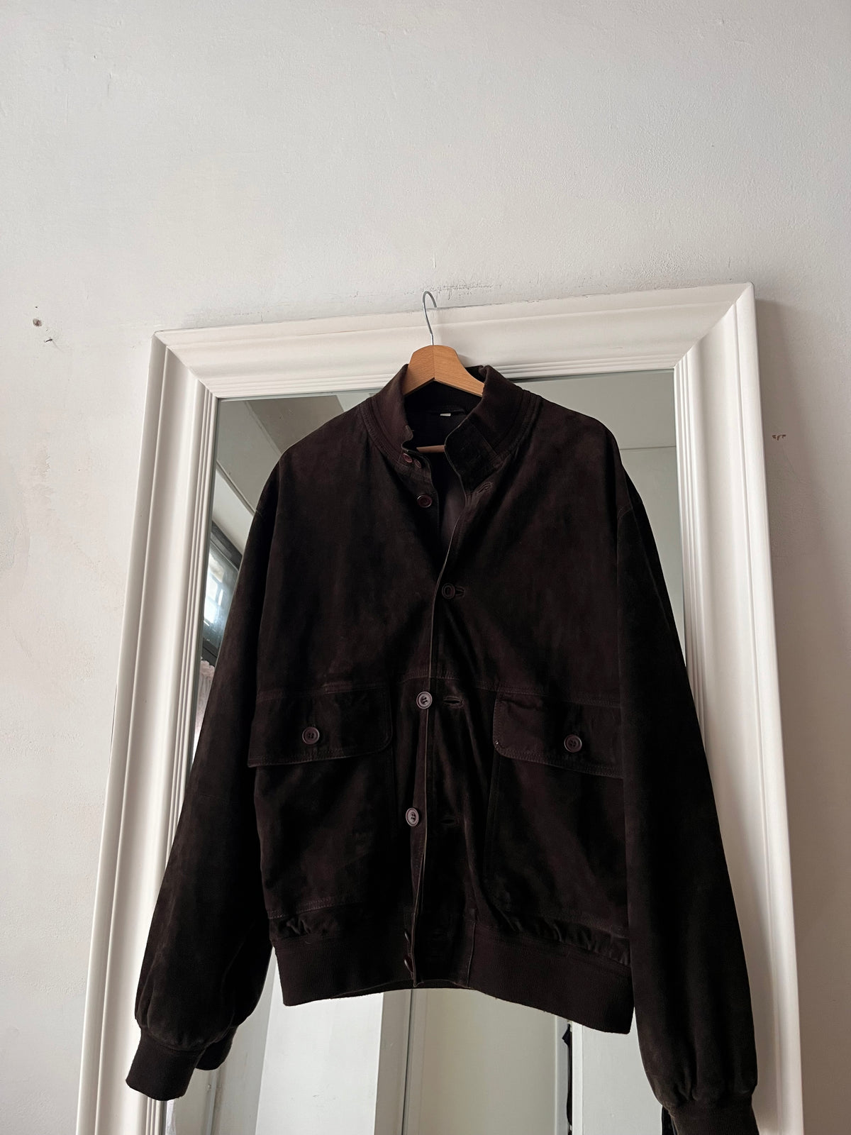 Giacca 100% vera pelle nera
