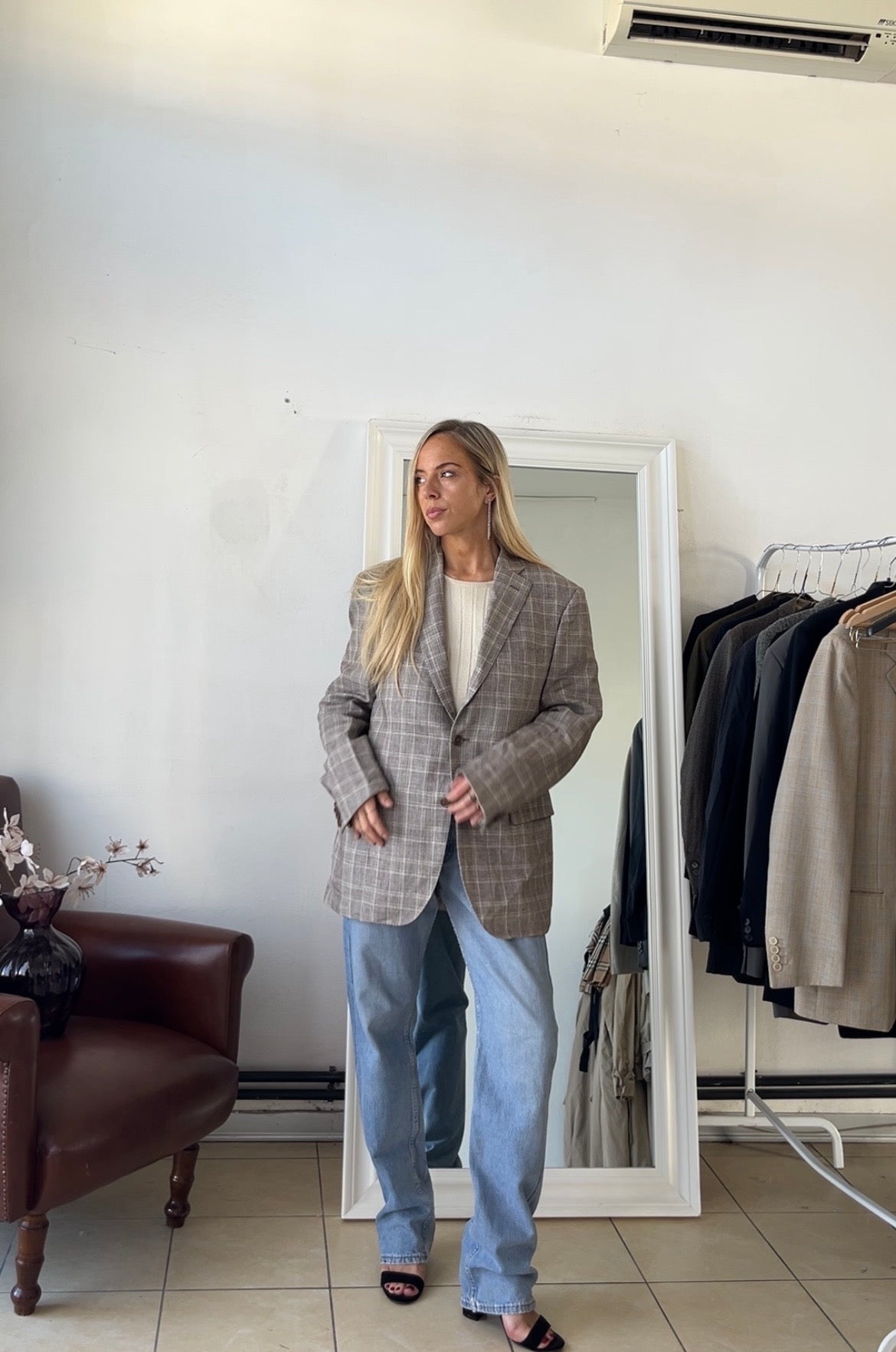 Blazer 100% lana oversize