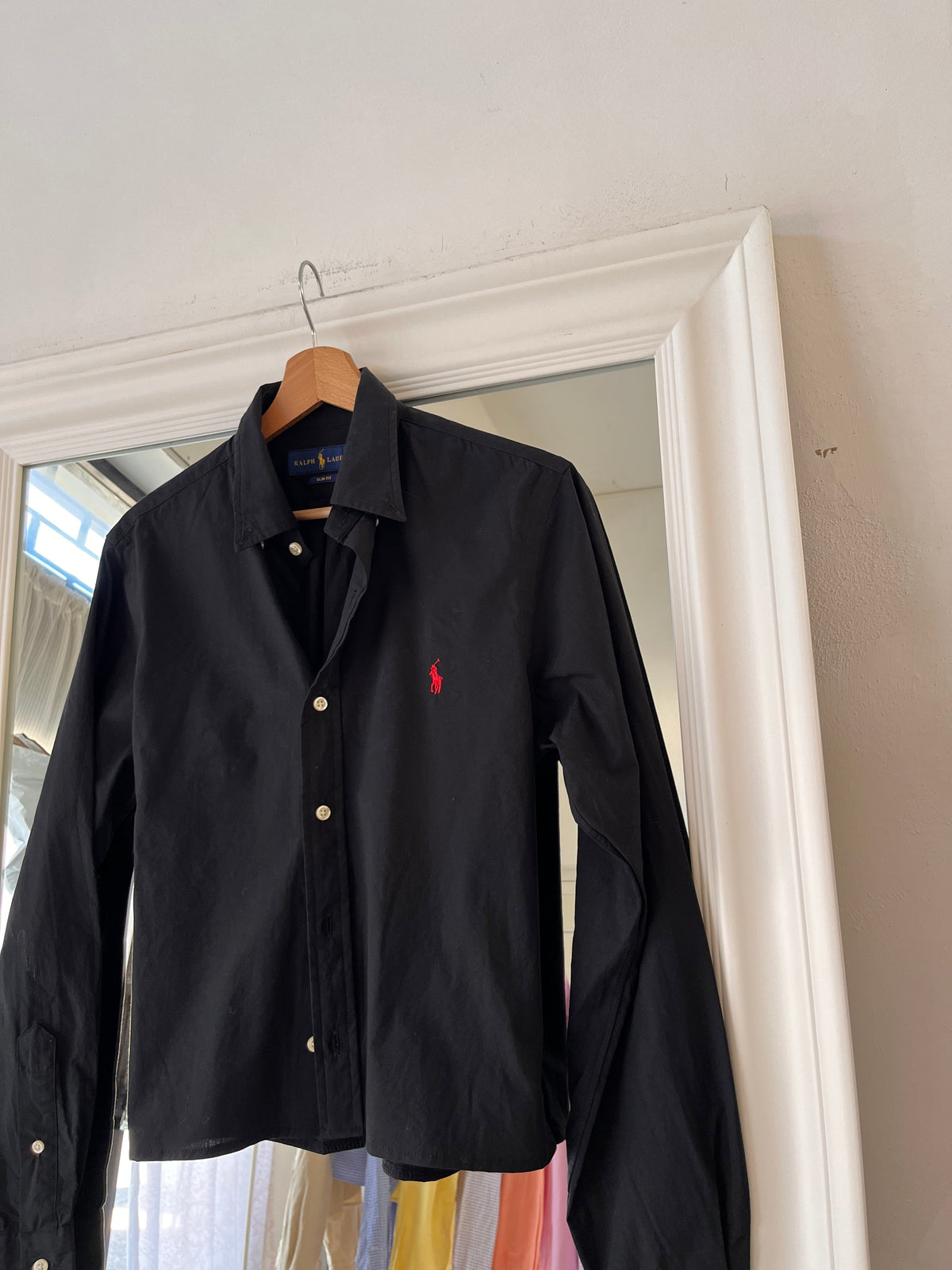 Camicia Polo Ralph Lauren nera