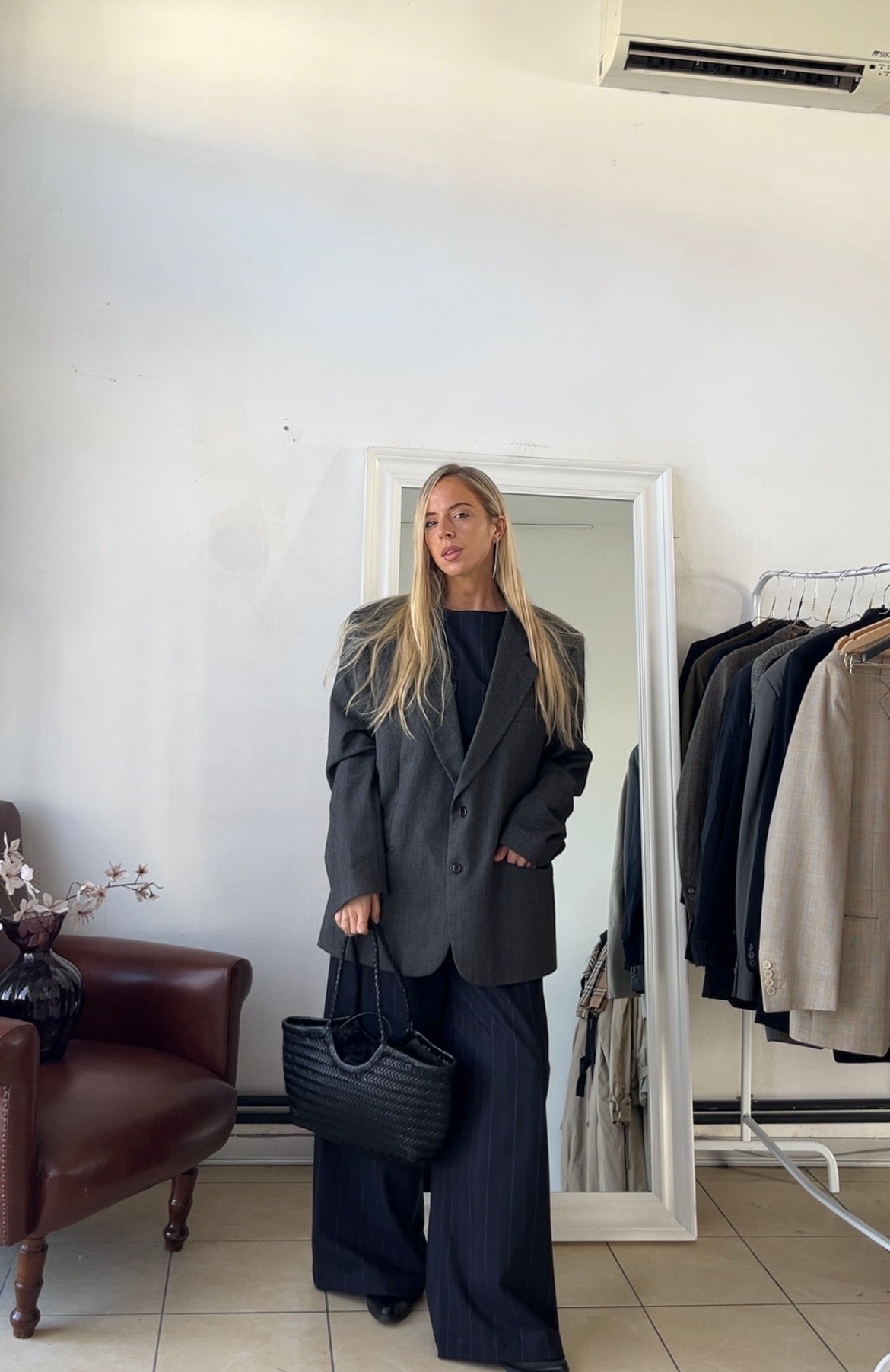 Blazer Loro piana 100% lana oversize