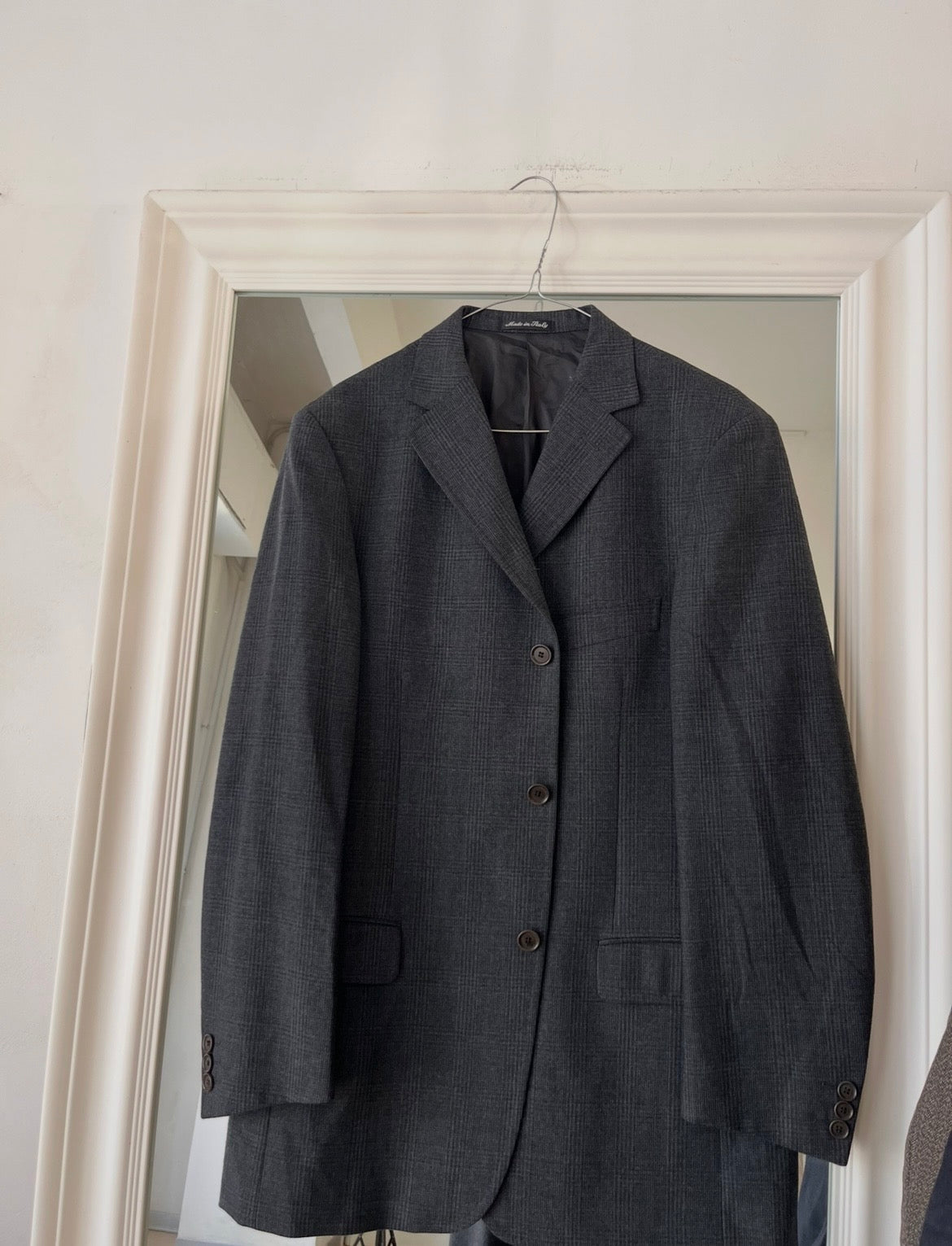 Blazer Pal Zileri grigio 100% lana