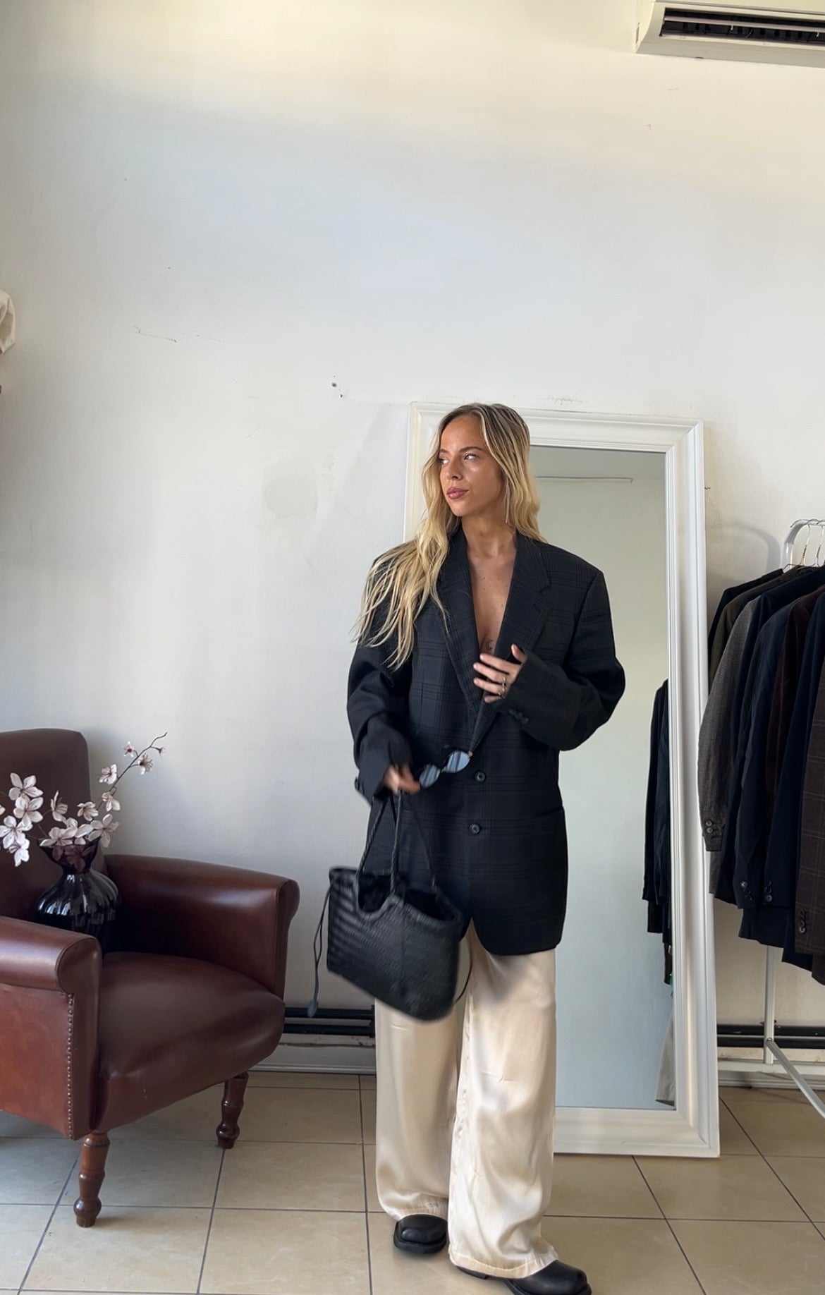 Blazer 100% lana oversize