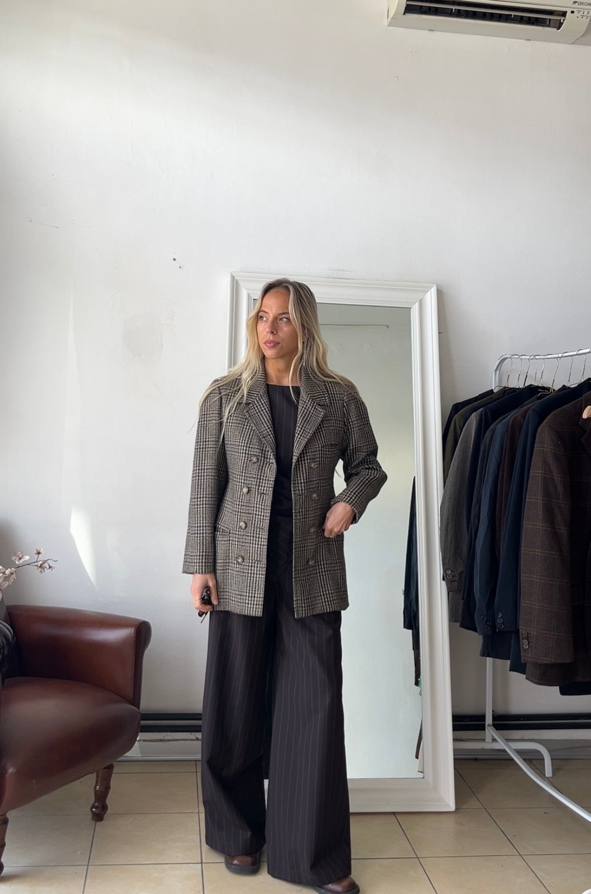 Blazer 100% lana doppiopetto