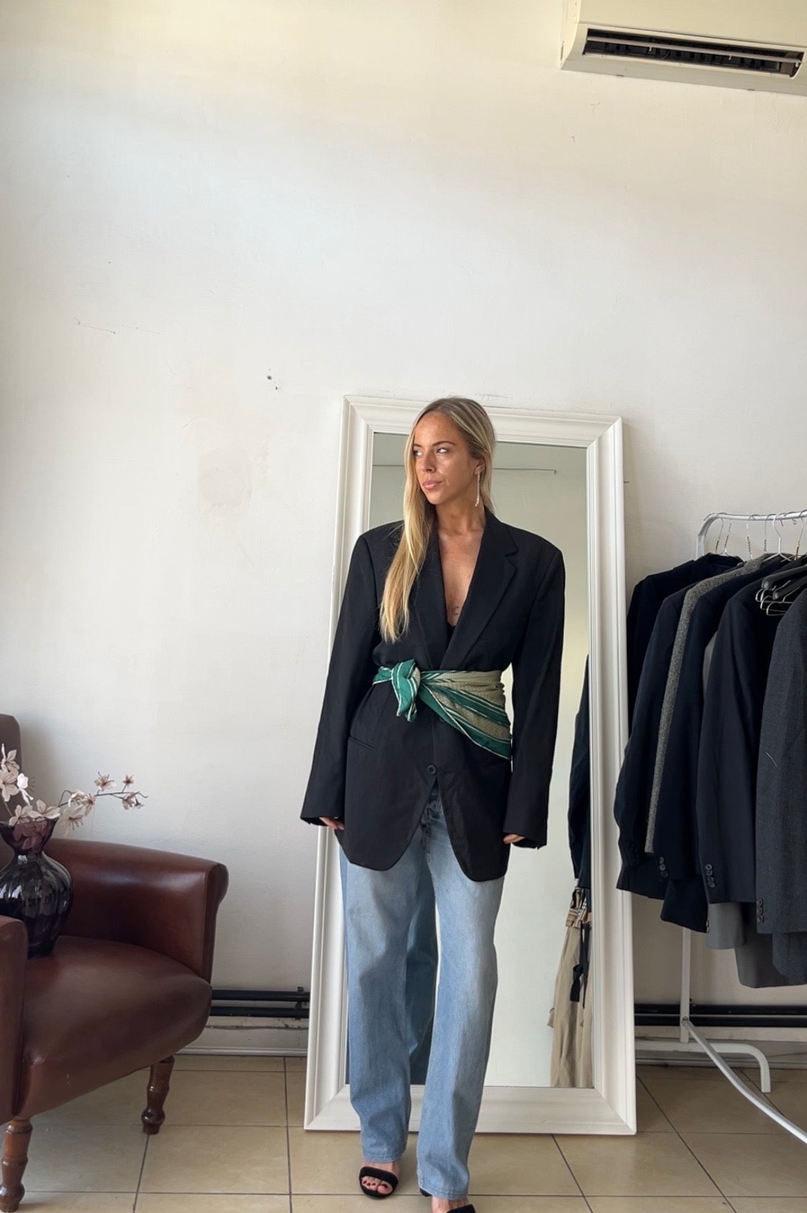 Blazer 100% lana oversize