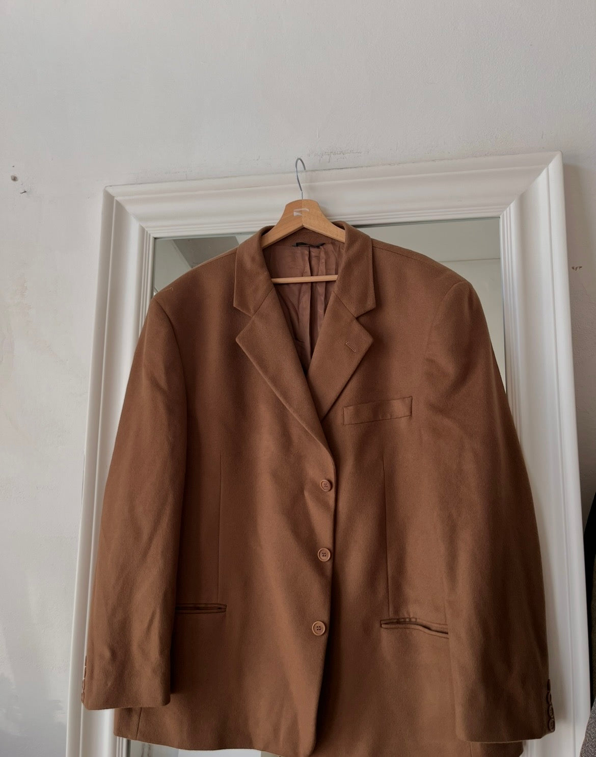 Blazer Lana e cashmere oversize