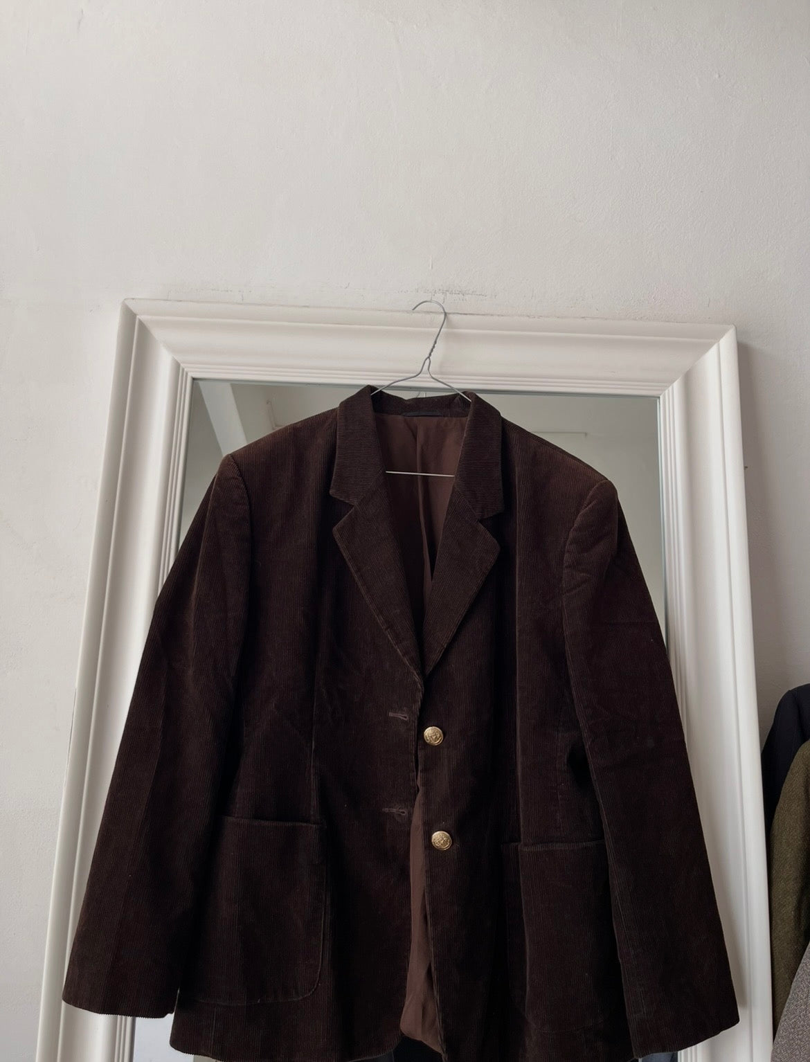 Blazer cioccolato 100% cotone