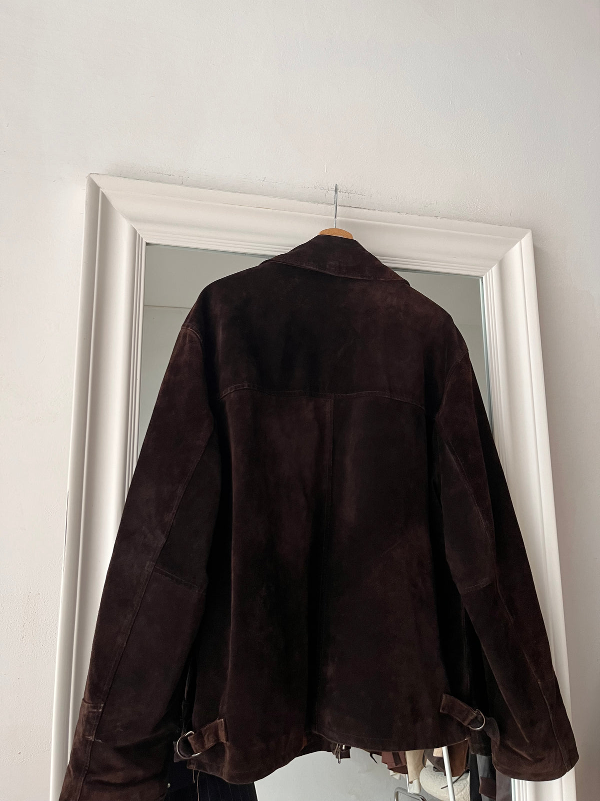 Giacca 100% pelle cioccolato