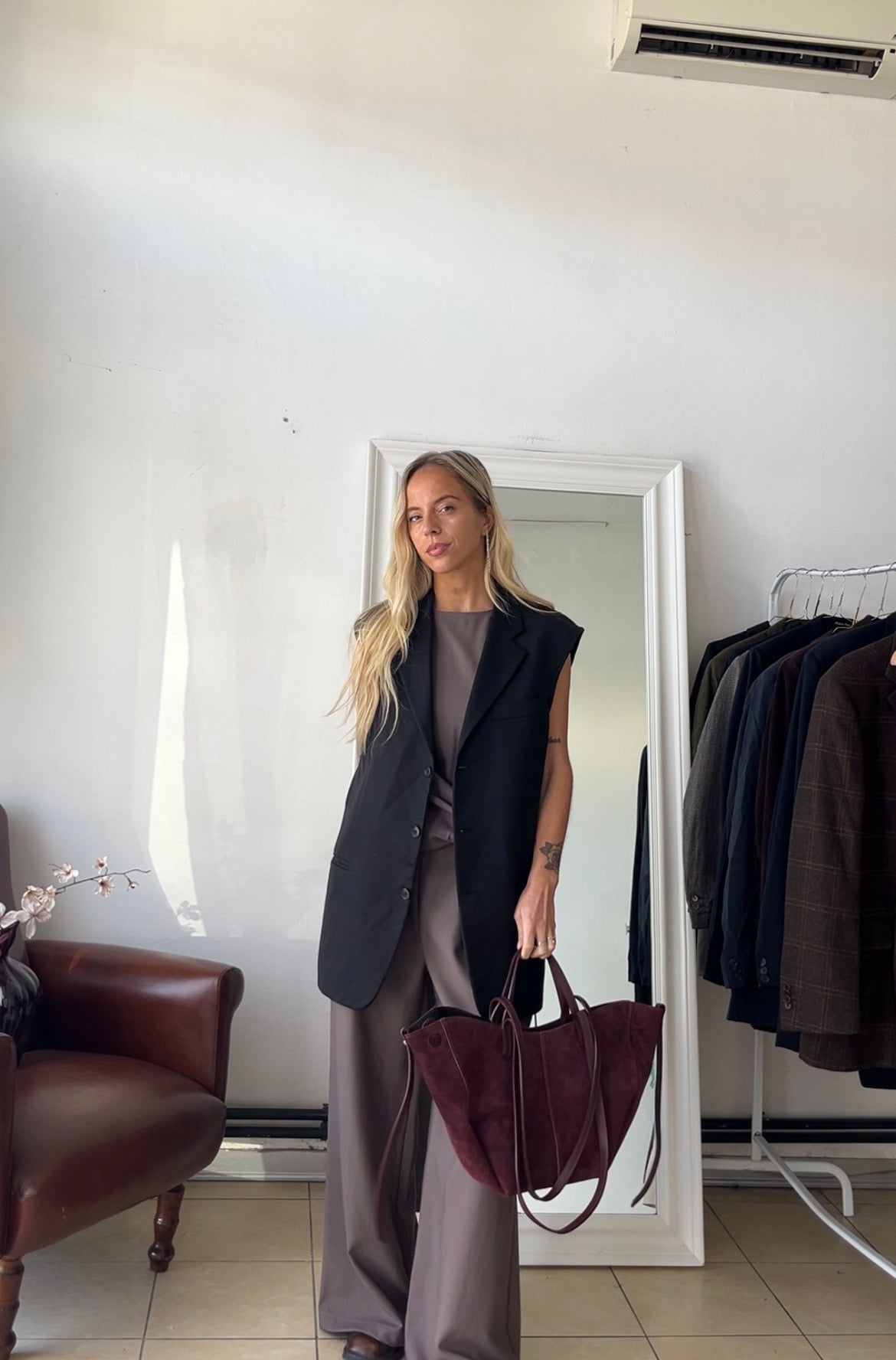 Blazer 100% lana oversize