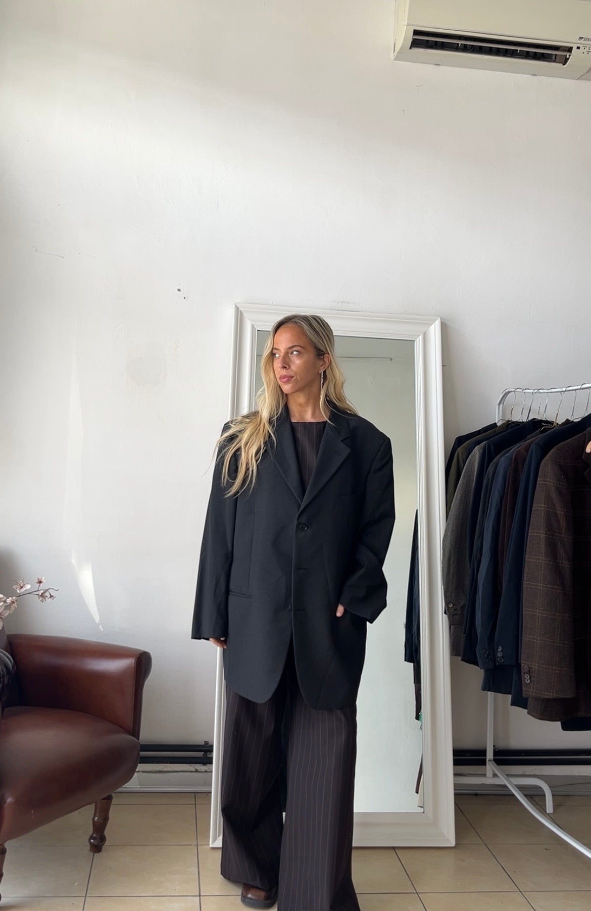 Blazer Biagiotti 100% lana oversize