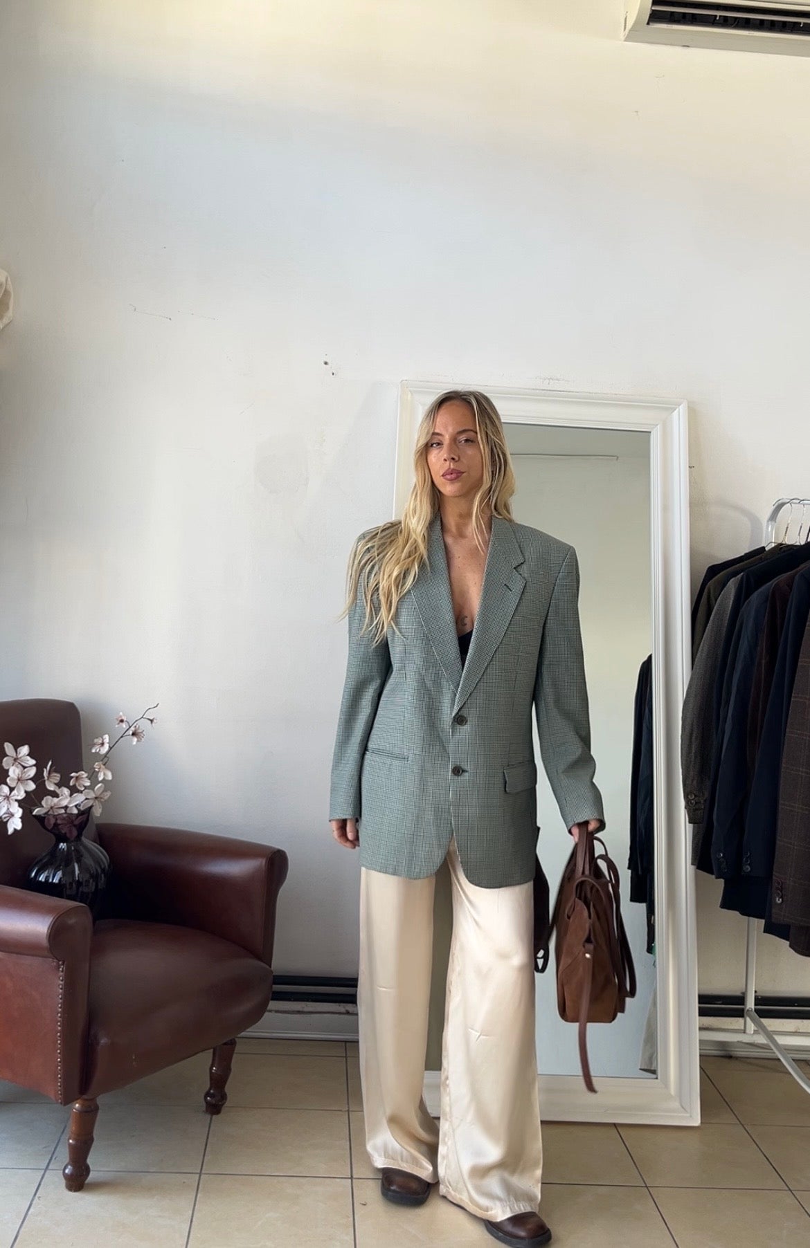 Blazer 100% lana oversize