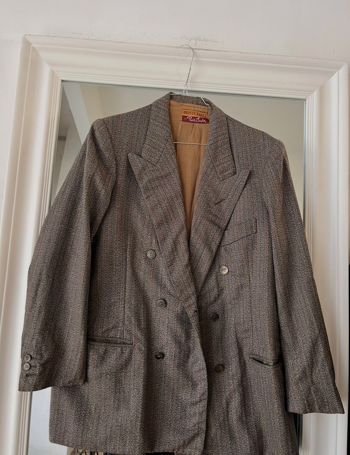 Blazer 100% lana doppiopetto slim