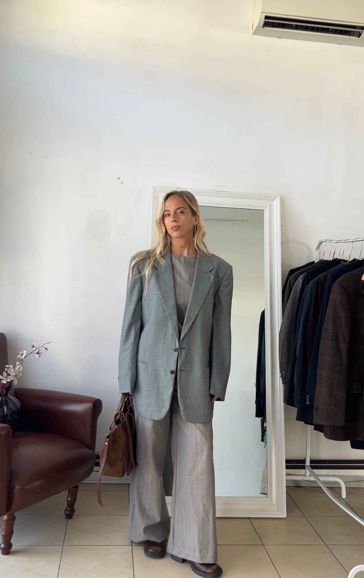 Blazer 100% lana oversize