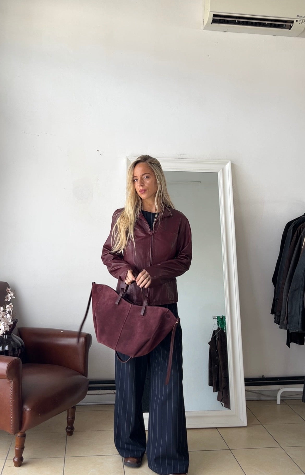 Giacca 100% vera pelle made in italy