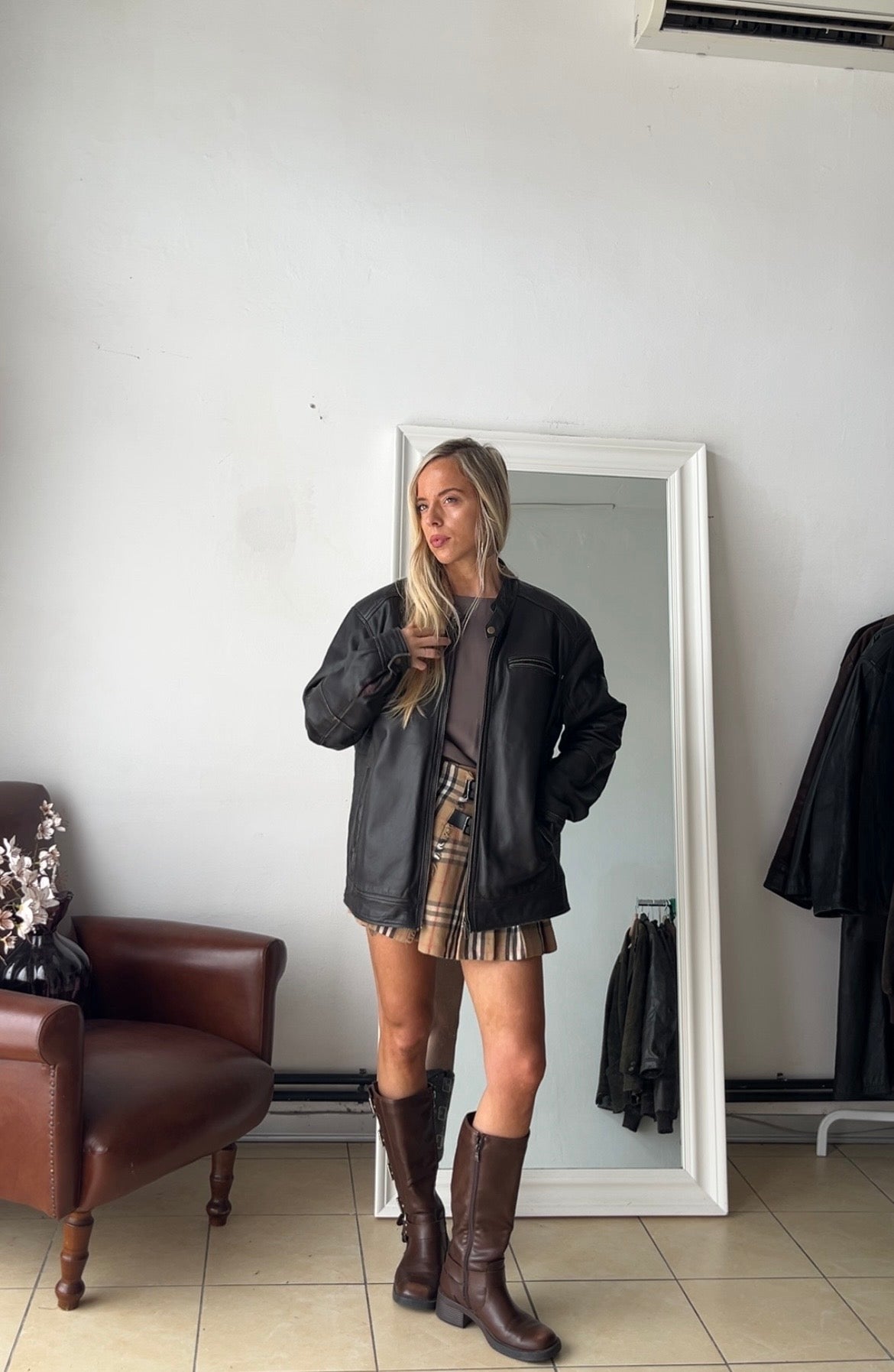 Giacca 100% vera pelle