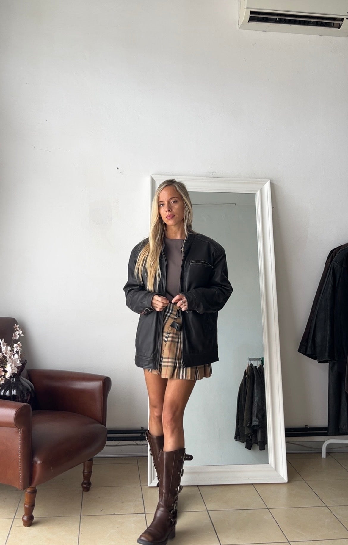 Giacca 100% vera pelle