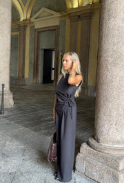 Gilet Gabry 100% lana Made in Italy cioccolato