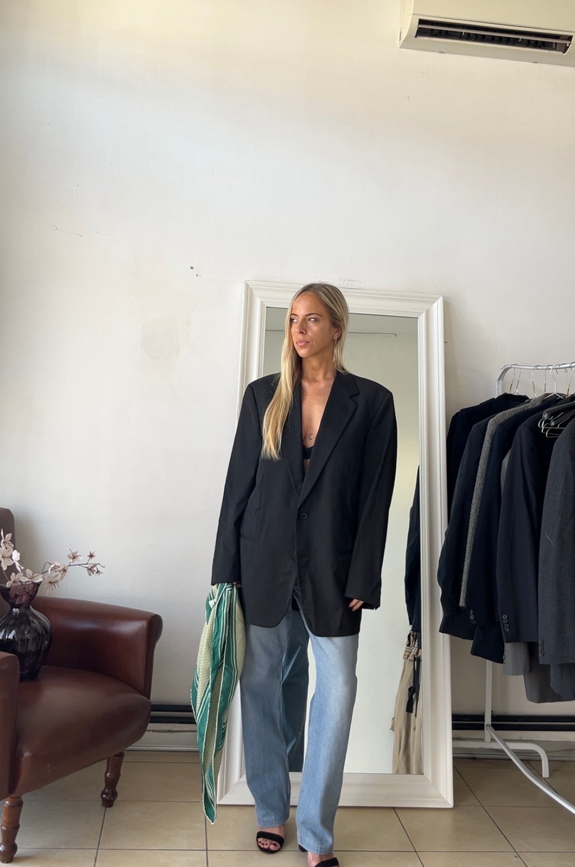 Blazer 100% lana oversize