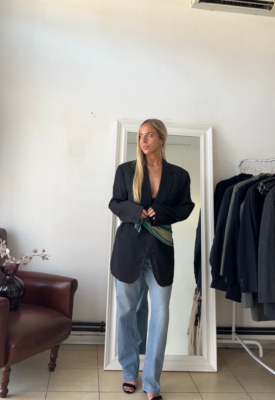 Blazer 100% lana oversize