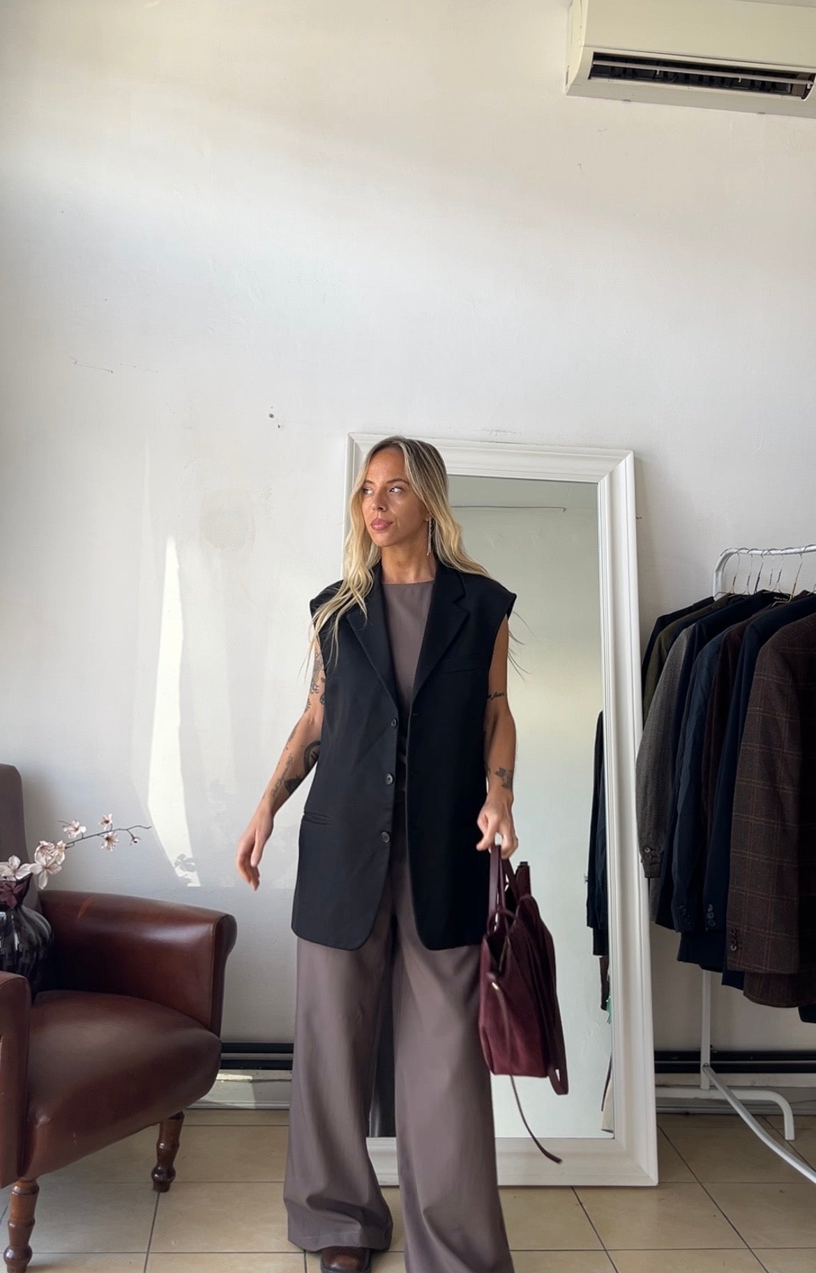 Blazer 100% lana oversize