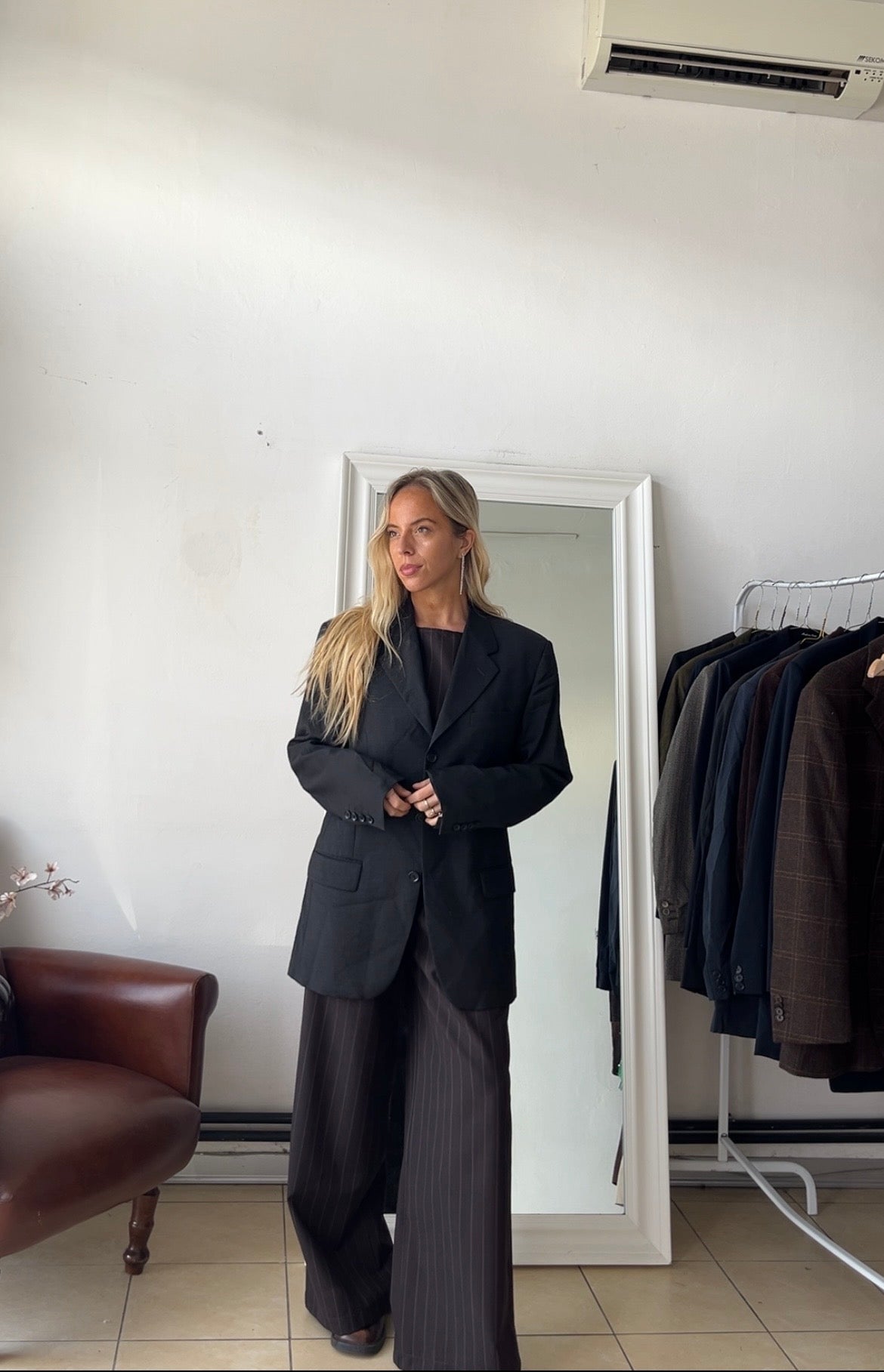 Blazer Cerruti 100% lana oversize